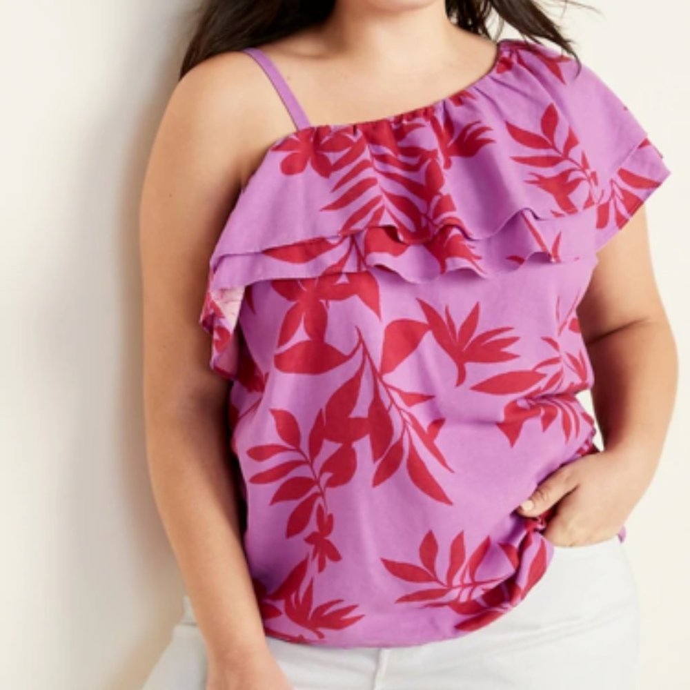 NWT women's Old Navy One-Shoulder Top 2X Plus